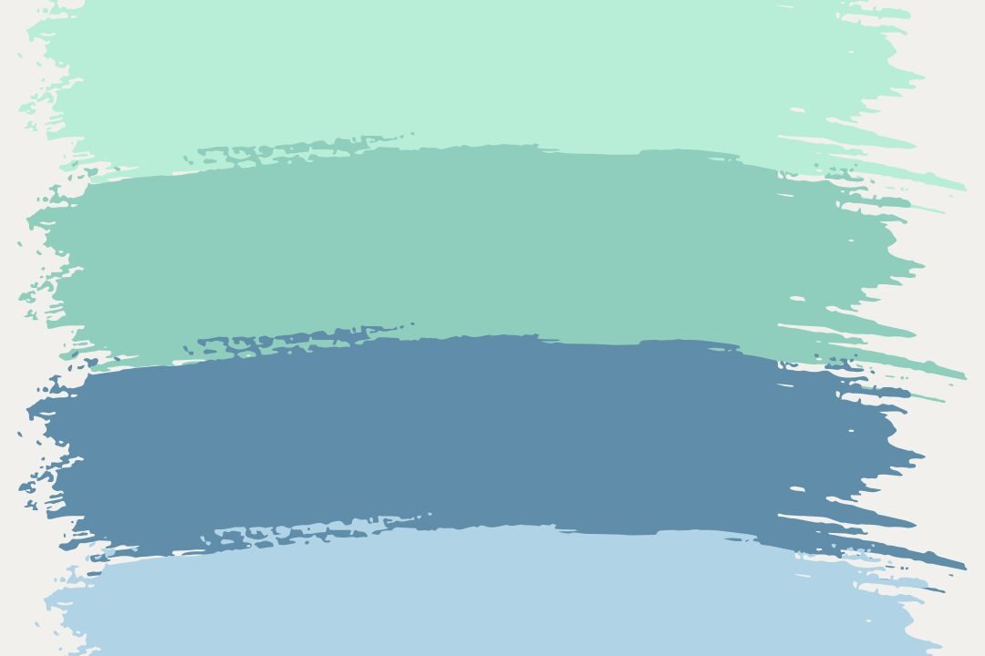 Farbpalette Pastellblau & Jelly Mint