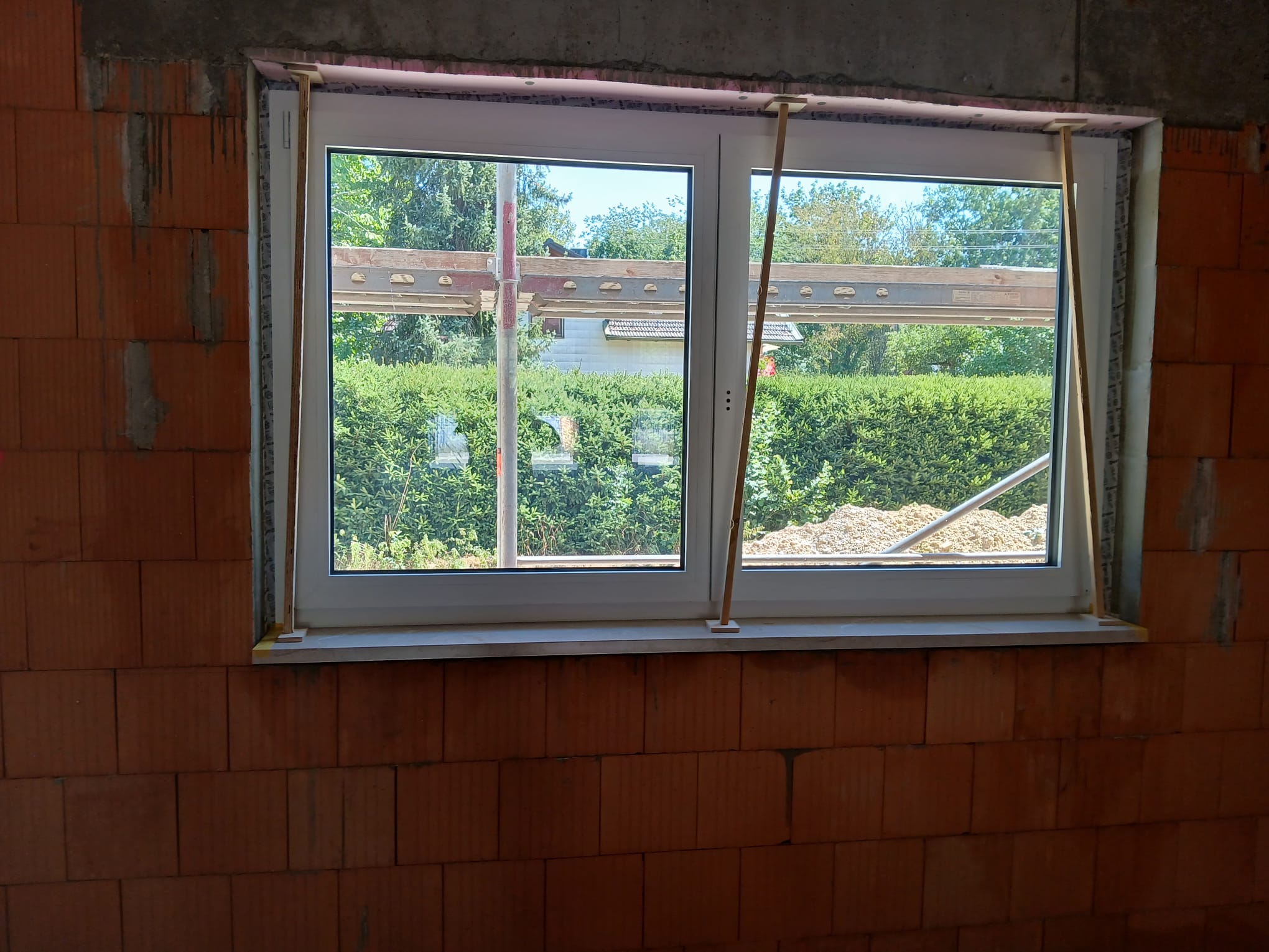 Fenster Feuerwehrhaus
