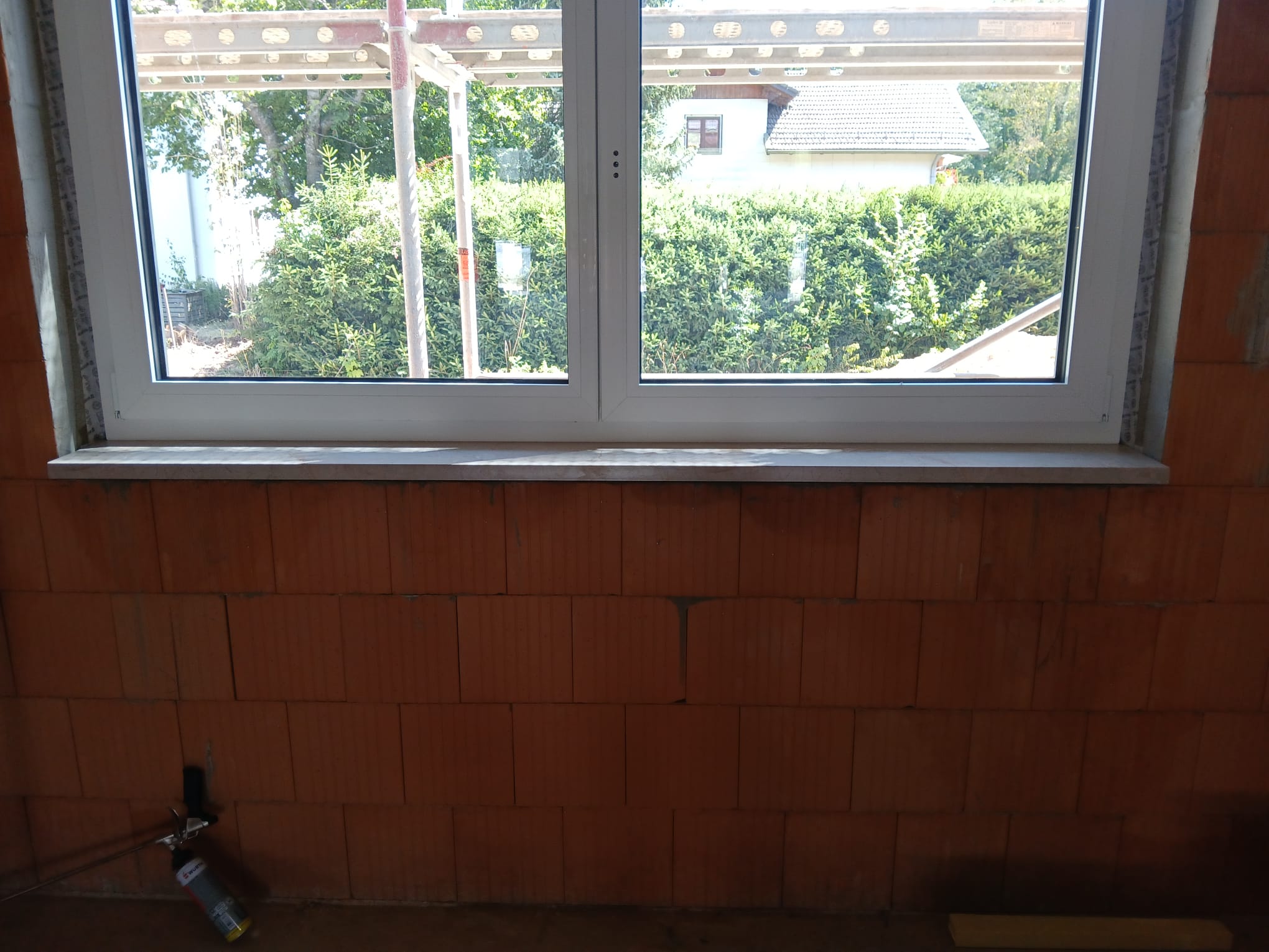 Montierte Fenster